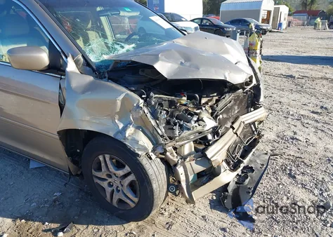 2006 Honda Odyssey Ex из США, поврежденный, VIN 5FNRL38486B450061